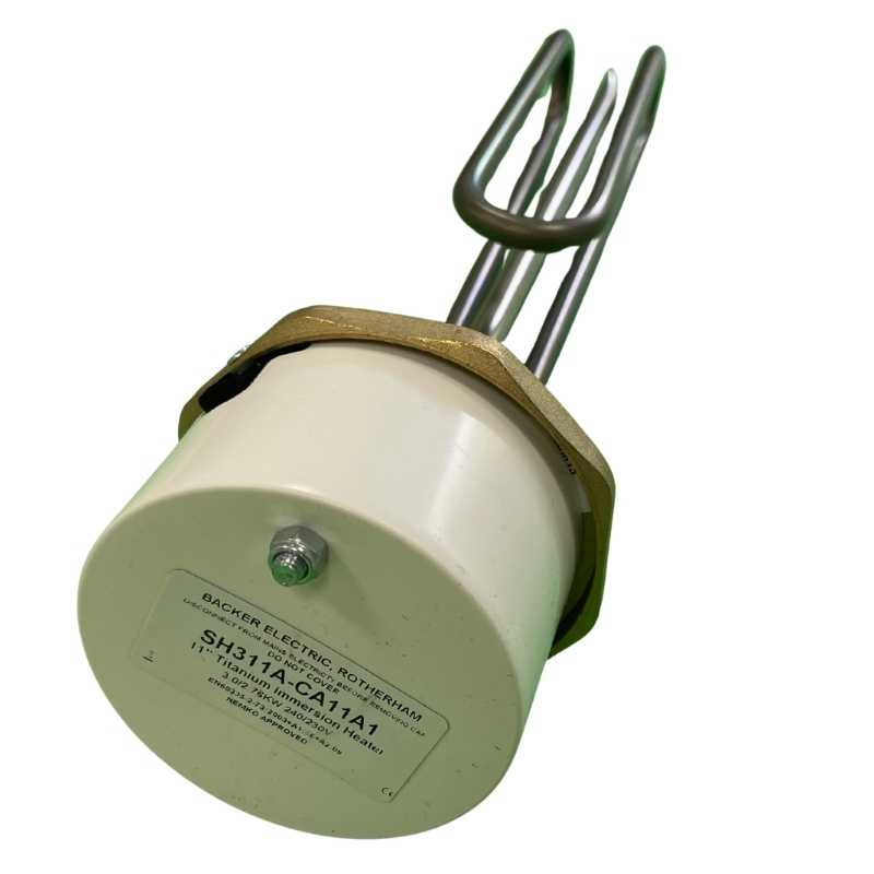 11" / 279mm Titanium Immersion Heater SH311A-CA11A1
