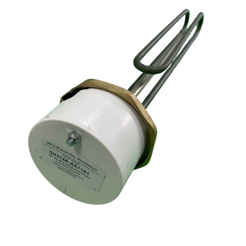 14"/356mm 3kW 2 1/4" Incoloy Immersion Heater SH314A-AA11A1 (09009VC - equivelent)